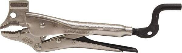 Strong Hand Tools - 12" OAL Curved Jaw Locking Pliers - Steel Handle - Strong Tooling