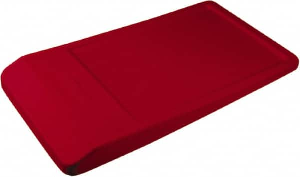 Remco - Red Polyethylene Tote Container - Nesting, 32" Long x 56" Wide x 4.3" High - Strong Tooling