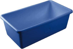 Remco - 149 Gal, 500 Lb Load Capacity Blue Polyethylene Tote Container - Nesting, 46.8" Long x 26-1/2" Wide x 16.9" High - Strong Tooling