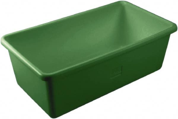 Remco - 149 Gal, 500 Lb Load Capacity Green Polyethylene Tote Container - Nesting, 46.8" Long x 26-1/2" Wide x 16.9" High - Strong Tooling