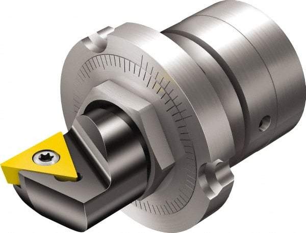 Sandvik Coromant - Left Hand Cut, 42mm Min Bore Diam, Size 3 Steel Modular Boring Cutting Unit Head - Compatible with TCMT - Strong Tooling