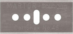 Martor USA - Carbon Steel, Replacement Blade - 1.53" Long - Strong Tooling