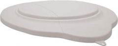 Vikan - 5 Gal Polypropylene Pail Lid - White, For Use with Vikan 5 Gal Pail - Strong Tooling