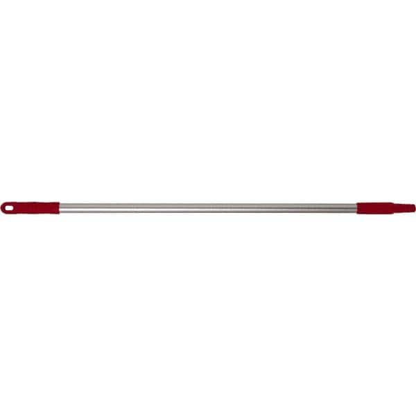 Broom/Squeegee Poles & Handles; Connection Type: European Threaded; Handle Length (Decimal Inch): 33; Telescoping: No; Handle Material: Aluminum; Color: Red; For Use With: Brooms