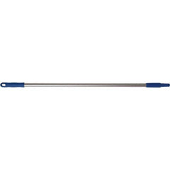 Broom/Squeegee Poles & Handles; Connection Type: European Threaded; Handle Length (Decimal Inch): 33; Telescoping: No; Handle Material: Aluminum; Color: Blue; For Use With: Brooms