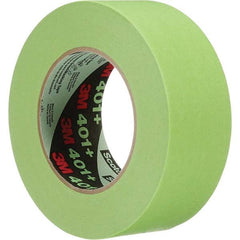 Masking Tape: 288 mm Wide, 55 m Long, 6.7 mil Thick, Green Paper, Rubber Adhesive, 25 lb/in Tensile Strength