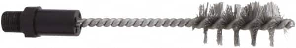 Value Collection - Blow Gun Steel Wire Brush - 1/4 NPT, 8-1/4" Long - Strong Tooling