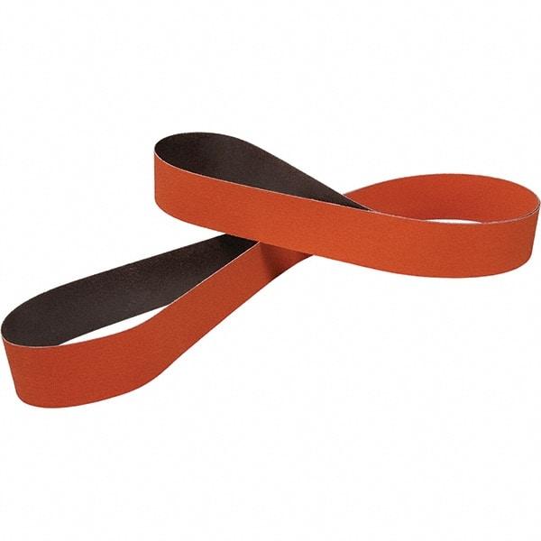 3M - 3" Wide x 132" OAL, 120 Grit, Ceramic Abrasive Belt - Ceramic, Coated, Series 984F - Strong Tooling