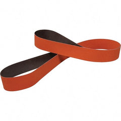 3M - 4" Wide x 132" OAL, 50 Grit, Ceramic Abrasive Belt - Ceramic, Coated, Series 984F - Strong Tooling