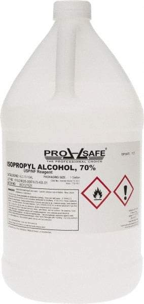 PRO-SAFE - 1 Gallon Isopropyl Alcohol Liquid - Comes in Bottle, 70% Isopropyl Alcohol - Strong Tooling