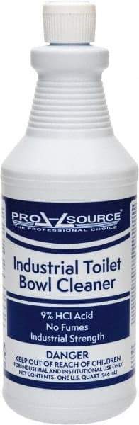 PRO-SOURCE - 1 qt Bottle Liquid Bathroom Cleaner - Mint Scent, Toilet Bowl - Strong Tooling