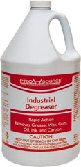 PRO-SOURCE - 1 Gal Bottle Cleaner/Degreaser - Liquid, Butyl-Based, Lemon - Strong Tooling