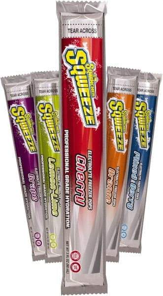 Sqwincher - 3 oz Pack Assorted Flavors Freeze Pop - Liquid Concentrate, Yields 3 oz - Strong Tooling