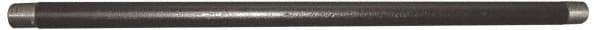 Value Collection - Schedule 80, 1-1/2" Diam x 24" Long Black Pipe Nipple - Threaded - Strong Tooling