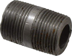 Value Collection - Schedule 160, 3/4" Diam x 1-1/2" Long Black Pipe Nipple - Threaded - Strong Tooling