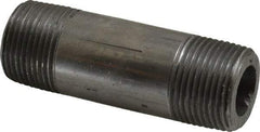 Value Collection - Schedule 160, 3/4" Diam x 3" Long Black Pipe Nipple - Threaded - Strong Tooling