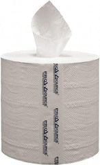 PRO-SOURCE - Center Pull Roll of 2 Ply White Paper Towels - 8-1/4" Wide, 15' Roll Length - Strong Tooling