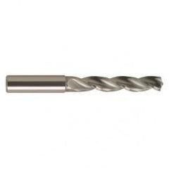 17mm Dia-Carbide HP 5XD Drill-130° Point-Bright - Strong Tooling