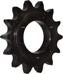 U.S. Tsubaki - 20 Teeth, 3/4" Chain Pitch, Chain Size 60, QD Sprocket - 2" Bore Diam, 5.19" Outside Diam - Strong Tooling