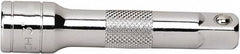 GearWrench - 1/4" Drive Standard Socket Extension - 3" OAL, Chrome Finish - Strong Tooling