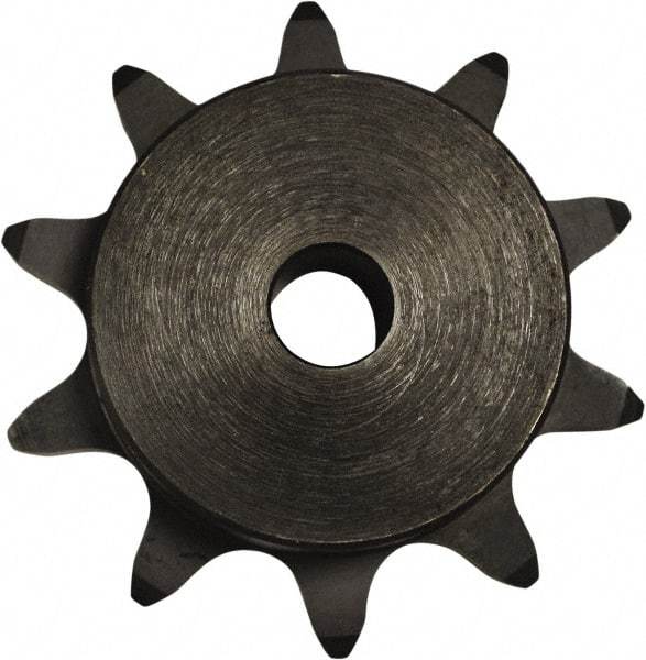 U.S. Tsubaki - 18 Teeth, 1-1/2" Chain Pitch, Chain Size 2062, Double Pitch Sprocket - 1" Bore Diam, 8.638" Pitch Diam, 9.41" Outside Diam - Strong Tooling