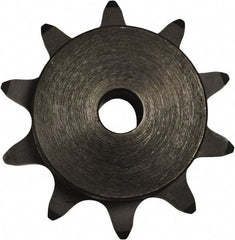 U.S. Tsubaki - 25 Teeth, 2" Chain Pitch, Chain Size 2080, Double Pitch Sprocket - 1" Bore Diam, 8.042" Pitch Diam, 8.52" Outside Diam - Strong Tooling