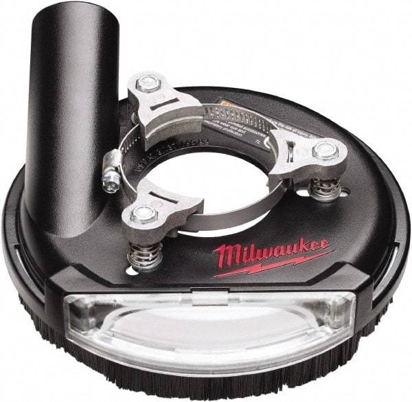 Milwaukee Tool - 4 & 5" Diam Grinder Dust Shroud - For Use with Sanders/Grinders - Strong Tooling