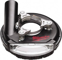 Milwaukee Tool - 4 & 5" Diam Grinder Dust Shroud - For Use with Sanders/Grinders - Strong Tooling