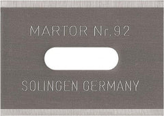 Martor USA - Steel Safety Blade - 1" Blade Length, 0.016" Blade Thickness - Strong Tooling