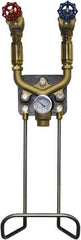 SANI-LAV - 1/2" Pipe, 150 Max psi, Brass Water Mixing Valve & Unit - Female Flare x Male Flare End Connections - Strong Tooling