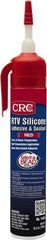 CRC - 8 oz Tube Red RTV Silicone Gasket Sealant - -80 to 500°F Operating Temp, 24 hr Full Cure Time - Strong Tooling