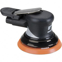 Dynabrade - 12,000 OPM, 18 CFM Air Consumption, Palm Air Orbital Sander - Round Pad, 1/4 NPT Inlet - Strong Tooling