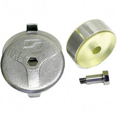 Dynabrade - Brush Mounting Wheel Hub Assembly - Compatible with 4" DynaZip Surface Preparation Tools - Strong Tooling