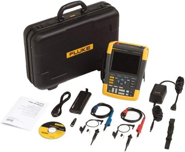 Fluke - Green Electrical Test Equipment Probe - Use with 190 Series Scope Meters - Strong Tooling