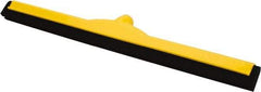 PRO-SOURCE - 24" Rubber Blade Floor Squeegee - Yellow - Strong Tooling