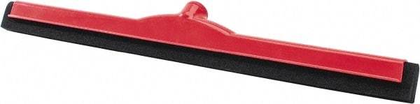 PRO-SOURCE - 24" Rubber Blade Floor Squeegee - Red - Strong Tooling