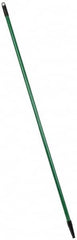 PRO-SOURCE - 60 x 1-1/4" Fiberglass Handle for Floor Squeegees & Push Brooms - Threaded Connection, Green - Strong Tooling