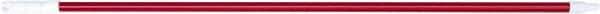 PRO-SOURCE - 60 x 1-1/4" Fiberglass Handle for Floor Squeegees & Push Brooms - Threaded Connection, Red - Strong Tooling