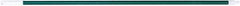 PRO-SOURCE - 54 x 1-1/4" Fiberglass Handle for Floor Squeegees & Push Brooms - Threaded Connection, Green - Strong Tooling