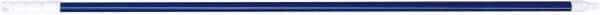 PRO-SOURCE - 54 x 1-1/4" Fiberglass Handle for Floor Squeegees & Push Brooms - Threaded Connection, Blue - Strong Tooling