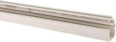 Hubbell Wiring Device-Kellems - 1-1/2m Long x 0.77 Inch Deep x 0.84 Inch Wide, PVC Raceway - Snap On, 1 Channel, White - Strong Tooling