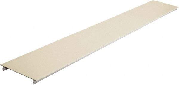 Hubbell Wiring Device-Kellems - 31-1/2 Inch Long x 4-3/4 Inch Wide x 1/4 Inch High, Rectangular Raceway Cover - Ivory, For Use with HBL4750 Series Raceways - Strong Tooling