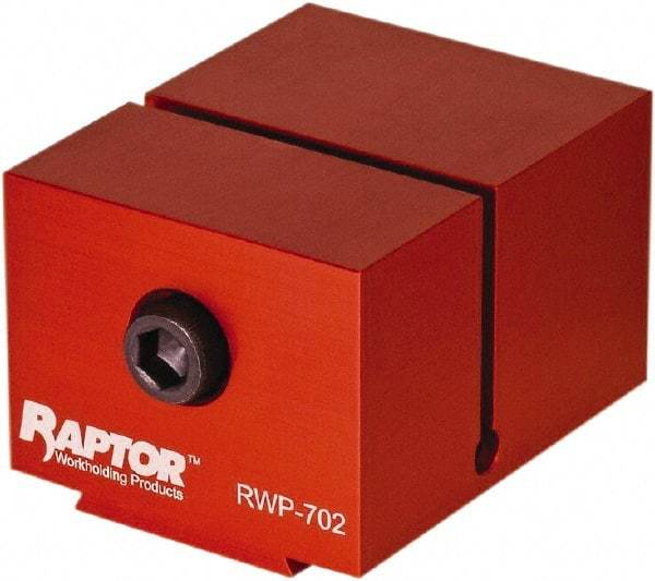 Raptor Workholding - 1-1/2" Jaw Width, 1.82" High x 2.35" Long x 2.95" Wide Dovetail Vise - For Use with 4 & 5 Axis Workholding Systems - Strong Tooling