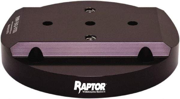 Raptor Workholding - 8.45" Jaw Width, 1-3/4" High Riser - For Use with 4 & 5 Axis Workholding Systems - Strong Tooling