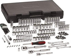 GearWrench - 141 Piece 1/4 & 3/8" Drive Mechanic's Tool Set - Comes in Blow Molded Case - Strong Tooling