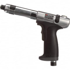 Ingersoll-Rand - 1/4" Bit Holder, 1,500 RPM, Inline Handle Air Screwdriver - 1/4 to 1.84 Ft/Lb Torque, 16 CFM - Strong Tooling