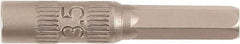 Wiha - 4mm Drive, Nut Setter Screwdriver Bit - 28mm OAL - Strong Tooling