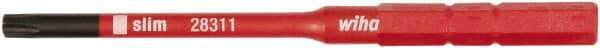 Wiha - 6mm Drive, T25 Torx Screwdriver Bit - 75mm OAL - Strong Tooling