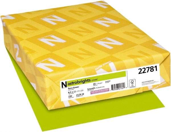 Neenah Paper - 8-1/2" x 14" Terra Green Colored Copy Paper - Use with Laser Printers, Copiers, Inkjet Printers - Strong Tooling