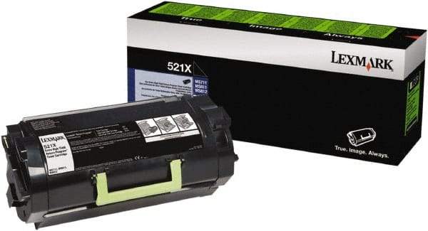 Lexmark - Black Toner Cartridge - Use with Lexmark MS711, MS811, MS812 - Strong Tooling